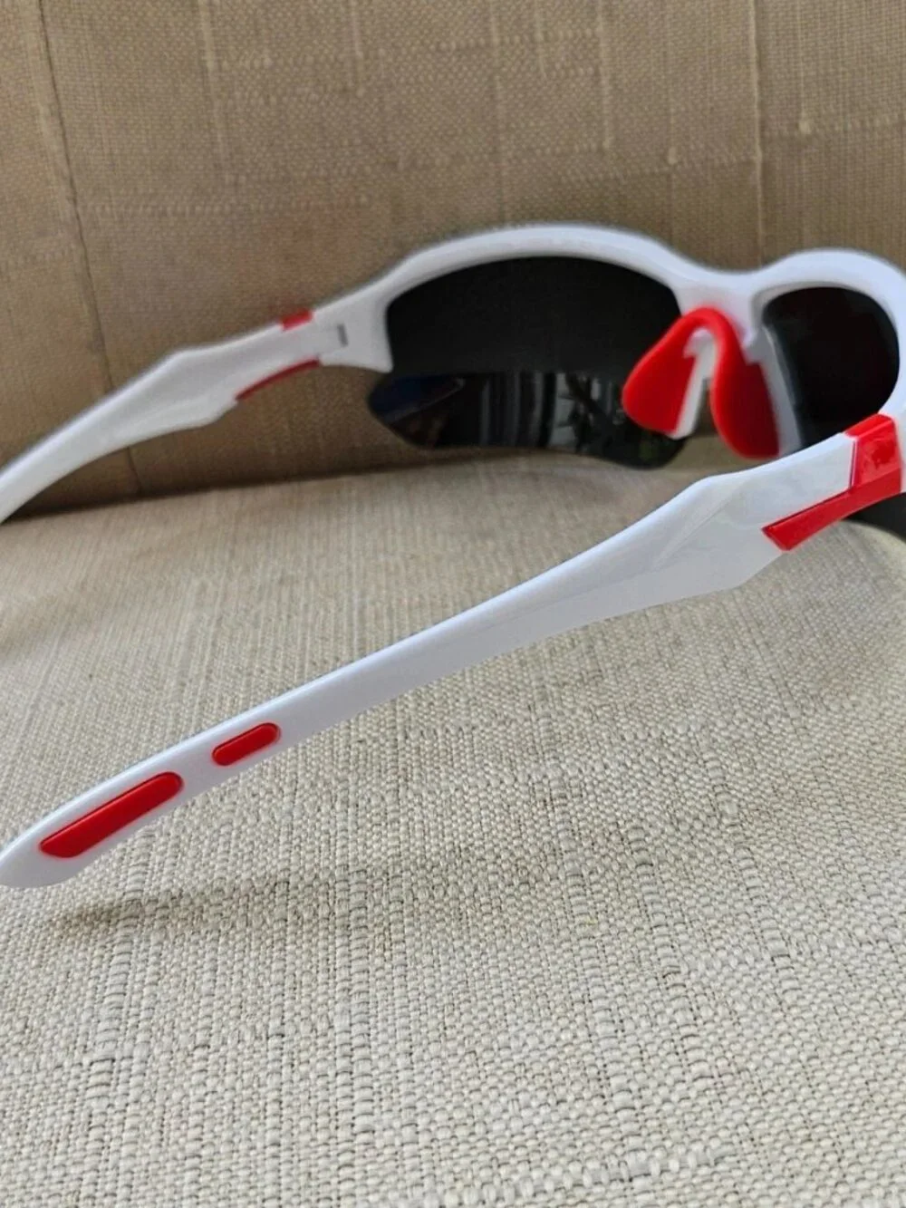Fashion Men Sunglasses Wrap Style Sport Eyewear white Frame Shades New